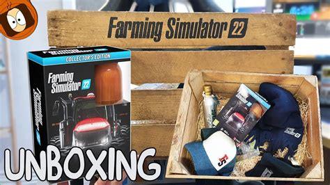 UNBOXING FARMING SIMULATOR 22 PRESS KIT COLLECTOR S YouTube