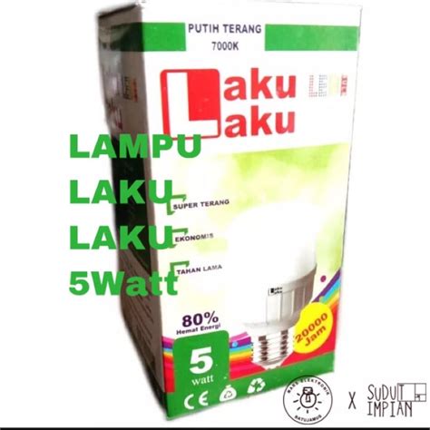 Jual Lampu Led Laku Laku 5 Watt Shopee Indonesia