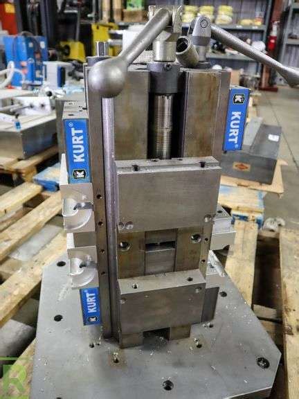 Machining Tombstone Consists of (4) Kurk Machine, 6" - Roller Auctions