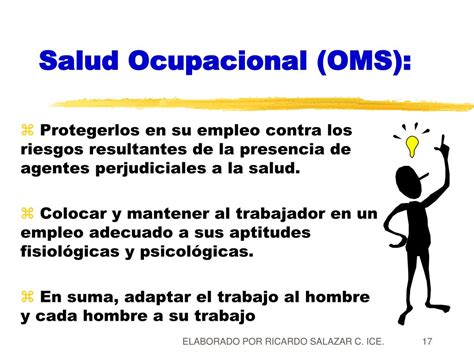 PPT Importancia De La Salud Ocupacional PowerPoint Presentation Free