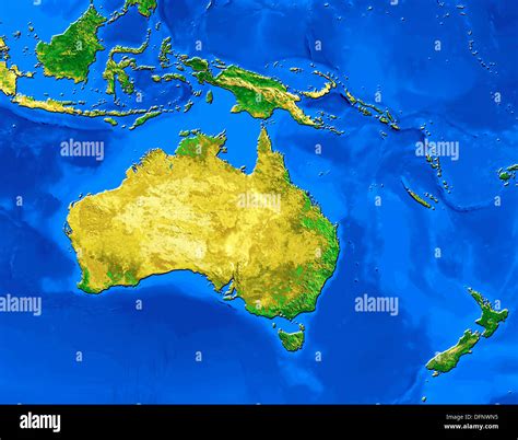 Indonesia And Australia Map - Winny Kariotta