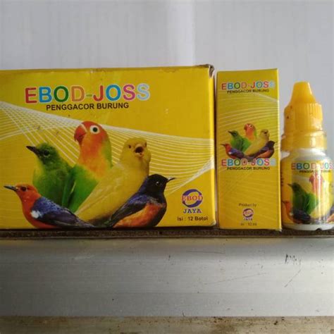 Jual Penggacor Burung Ebod Jos Multi Vitamin Burung Produk Ebod Jaya