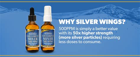 Natural Path Silver Wings Colloidal Silver 500ppm 2500mcg