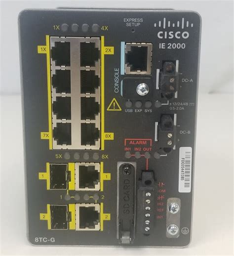 Cisco Ie 2000 8tc G B V01 Ethernet Switch 882658495434 Ebay