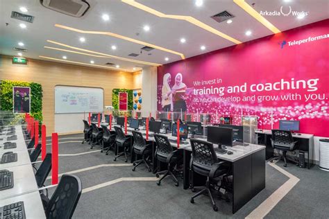 Teleperformance Yogya Interior Design Office Contractor Jakarta