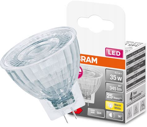 Żarówka Led Gu4 Mr11 4 5w 2700k Ściemnialna Osram 4058075433229