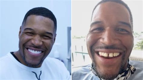 Michael Strahan reveals he didn't close his tooth gap after all: 'April ...