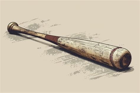 Wooden Baseball Bat Clip Art Baseball Equipment Svg File Png File