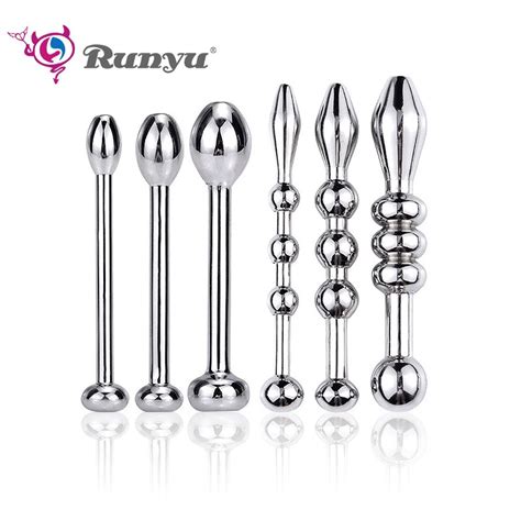 Runyu Cat Ter Uretral De Metal Para Hombre Acero Inoxidable Ojo De