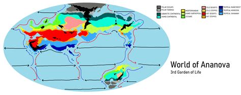 Climate Map Of My World : r/worldbuilding