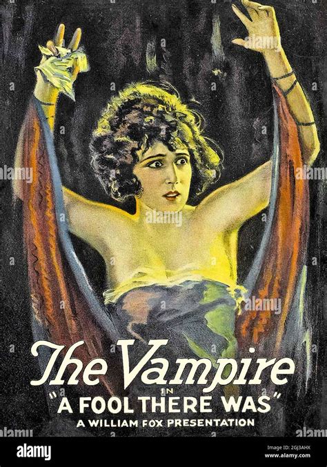 Click On Vintage American horror film poster - The Vampire Stock Photo - Alamy