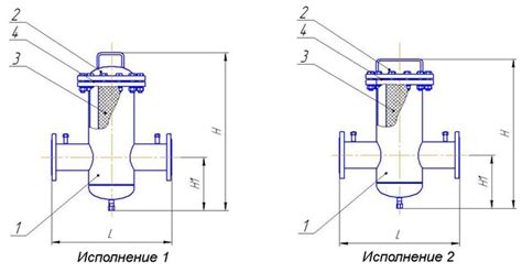 Фильтры очистки газа ФГ (тип ФС) 50, 80, 100, 150, 200: цена ...