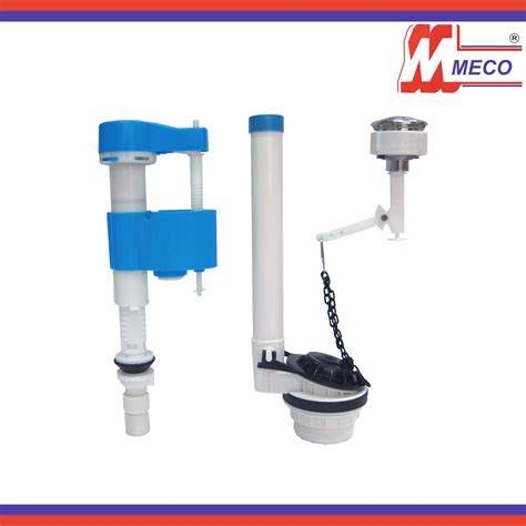 MECO Universal Tank Fittings Set Single Flush (Lever Type, Push Button ...