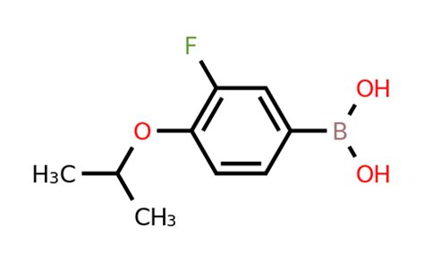 Cas Fluoro Isopropoxyphenylboronic Acid Synblock