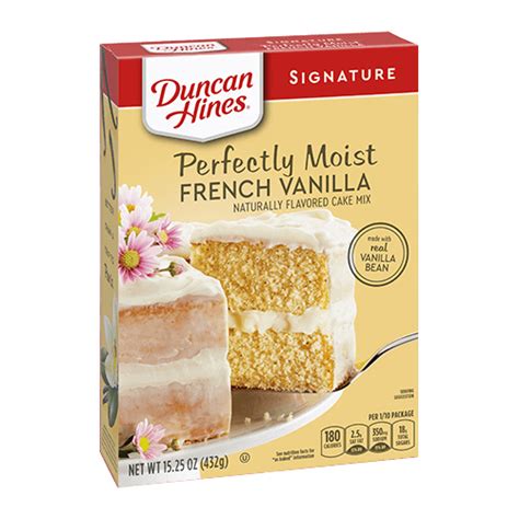 French Vanilla Cake Mix Duncan Hines