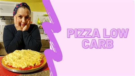 Pizza Low Carb Delícias da Sil YouTube