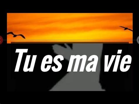 Tu Es Ma Vie Mon Amour YouTube