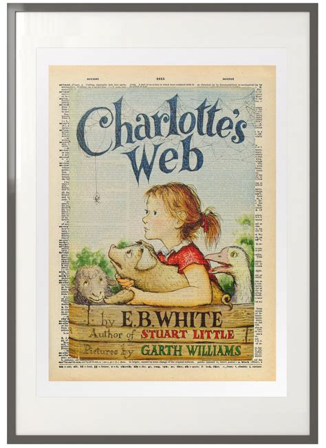 Charlotte's Web by E.b.white 1952 First Edition Cover - Etsy UK