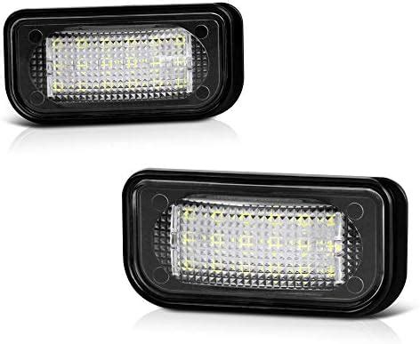 Amazon X AUTOHAUX 2pcs LED License Plate Light Car Number Lamp