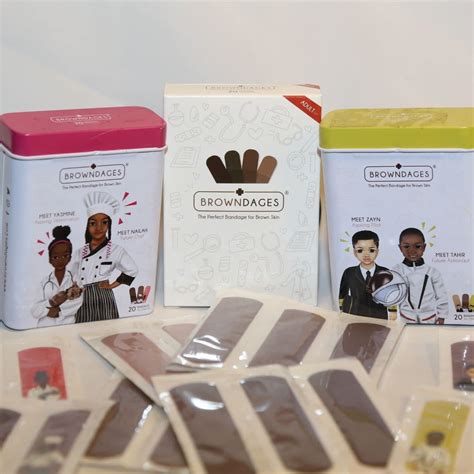 Browndages Creates True Nude Bandages For Different Shades Of Brown