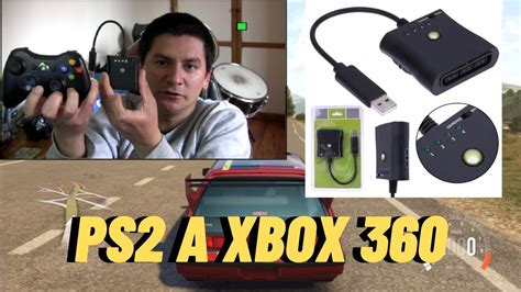 Como Conectar Un Volante Ps A Xbox Con Adaptador Ostent Youtube