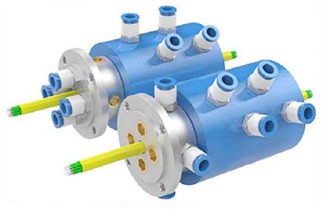 4 Passage Pneumatichydraulic Electrical Rotary Joints Grand