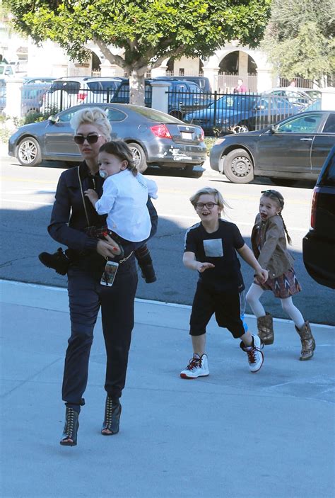 Photo Gwen Stefani Emm Ne Ses Fils Kingston Zuma Et Apollo L