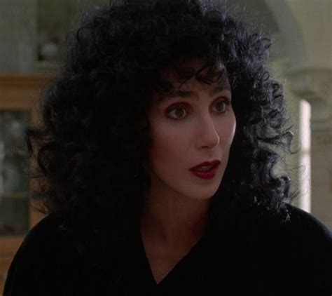 Cher in Moonstruck ("Snap out of it!") | Cher moonstruck, Hair story ...