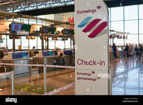 Eurowings check in hi-res stock photography and images - Alamy