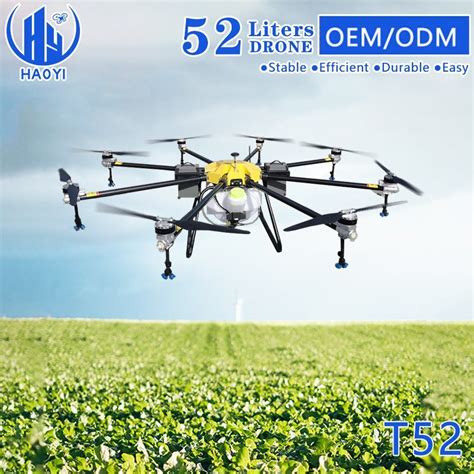 52 L 60 Kg Big Payload Agricultural Sprayer Drone Rice Seeder For