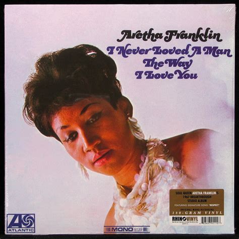 Lp Aretha Franklin I Never Loved A Man The Way I Love You Mono