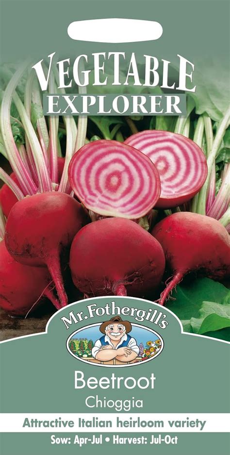 Mr Fothergills Pictorial Packet Vegetable Beetroot Chioggia 250