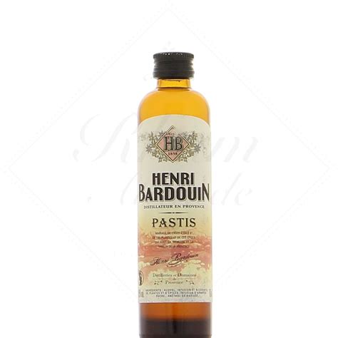 Pastis Henri Bardouin 45 En Mignonnette De 10 Cl Rhum Attitude