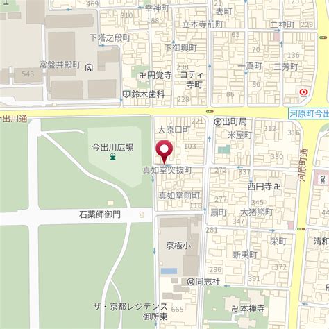 京都府京都市上京区寺町通今出川下る一筋目西入真如堂突抜町 の地図 Mapfan