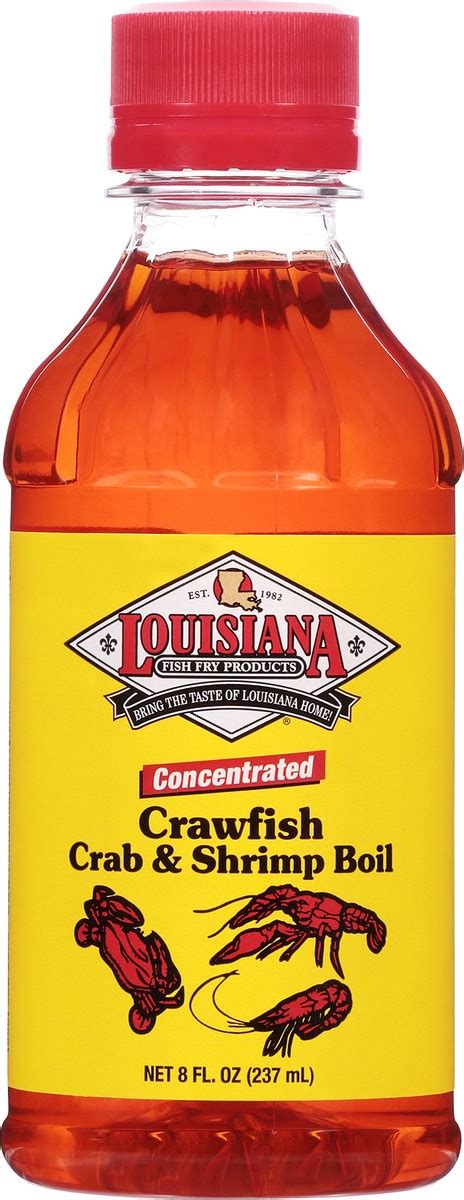 Louisiana Fish Fry Products Concentrated Crawfish Shrimp Crab Boil