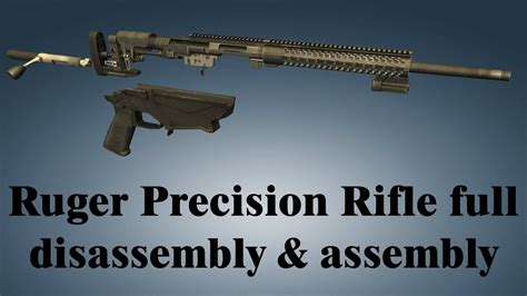 Ruger Precision Rifle Full Disassembly Assembly YouTube