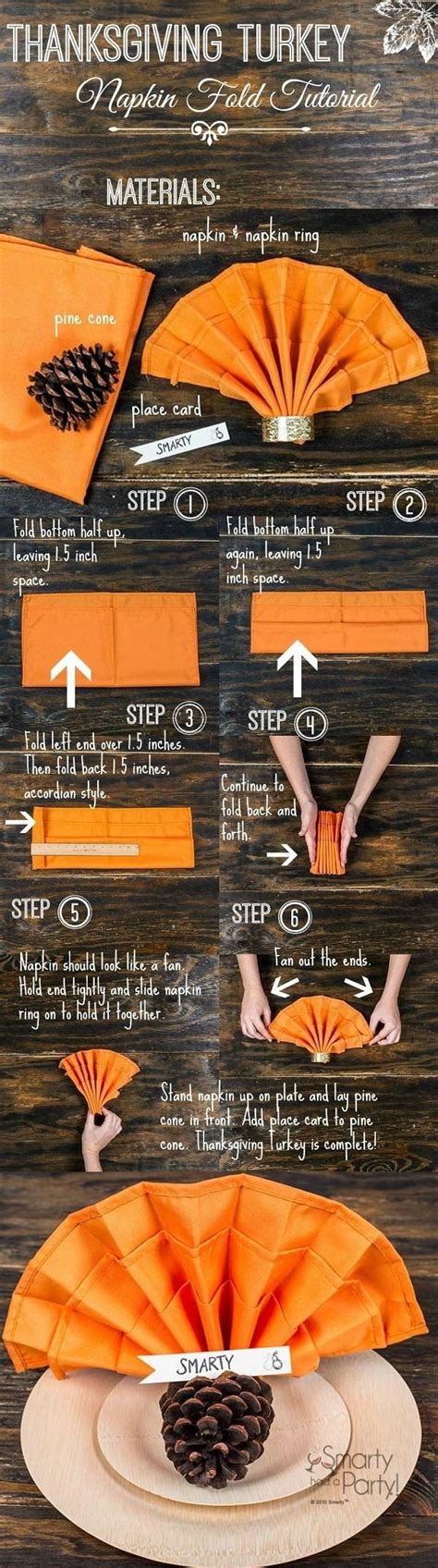 25 Tutorials For How To Fold Napkins