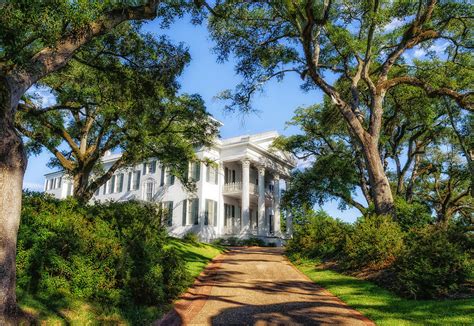 Stanton Hall Natchez Greek Revival Style Photograph By Frank J Benz