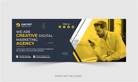 Premium Vector Creative Modern Digital Marketing Agency Facebook