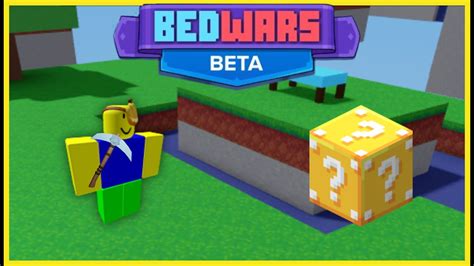 My First Video Roblox Bed Wars Youtube