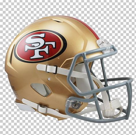 San Francisco 49ers NFL The Catch American Football Helmets Riddell PNG