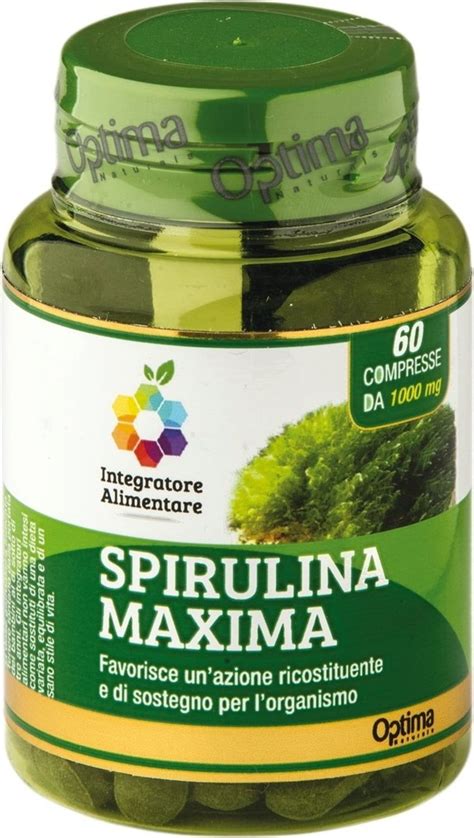 Spirulina Tabletten Optima Naturals Vitalabo