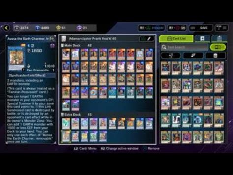 Yu Gi Oh Master Duel Adamancipator Vs Eldlich Deck List YouTube