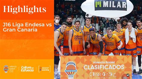 Highlights J Liga Endesa Vs Gran Canaria Youtube