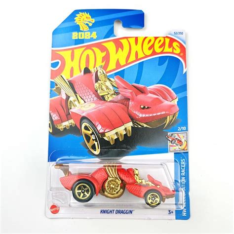 Машинка коллекционная Mattel Hot Wheels C KNIGHT DRAGGIN купить с доставкой по