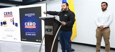 MOP lanza política anticorrupción y habilita un número para hacer