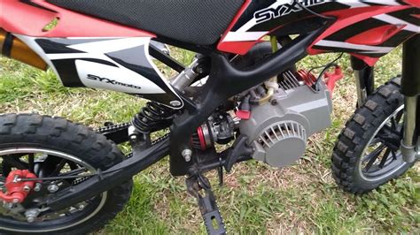 Syx Moto 50cc With Goofit Big Bore Kit Youtube