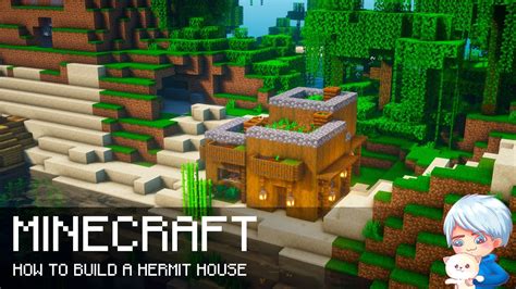 Minecraft How To Build Hermit House Minecraft Build Tutorial