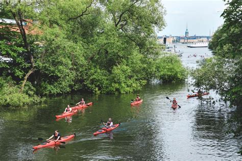 Stockholm Uur Durende Kajaktour Met Gids In Het Stadscentrum