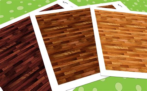 Lundby Dollhouse Hardwood Flooring 118 Scale 3 Seamless Etsy Wood